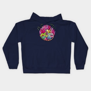 Happy Easter! Colorful Easter Egg Design Kids Hoodie